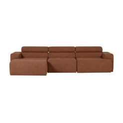 Novi Chaise Longue Bank Links Bouclé Terra