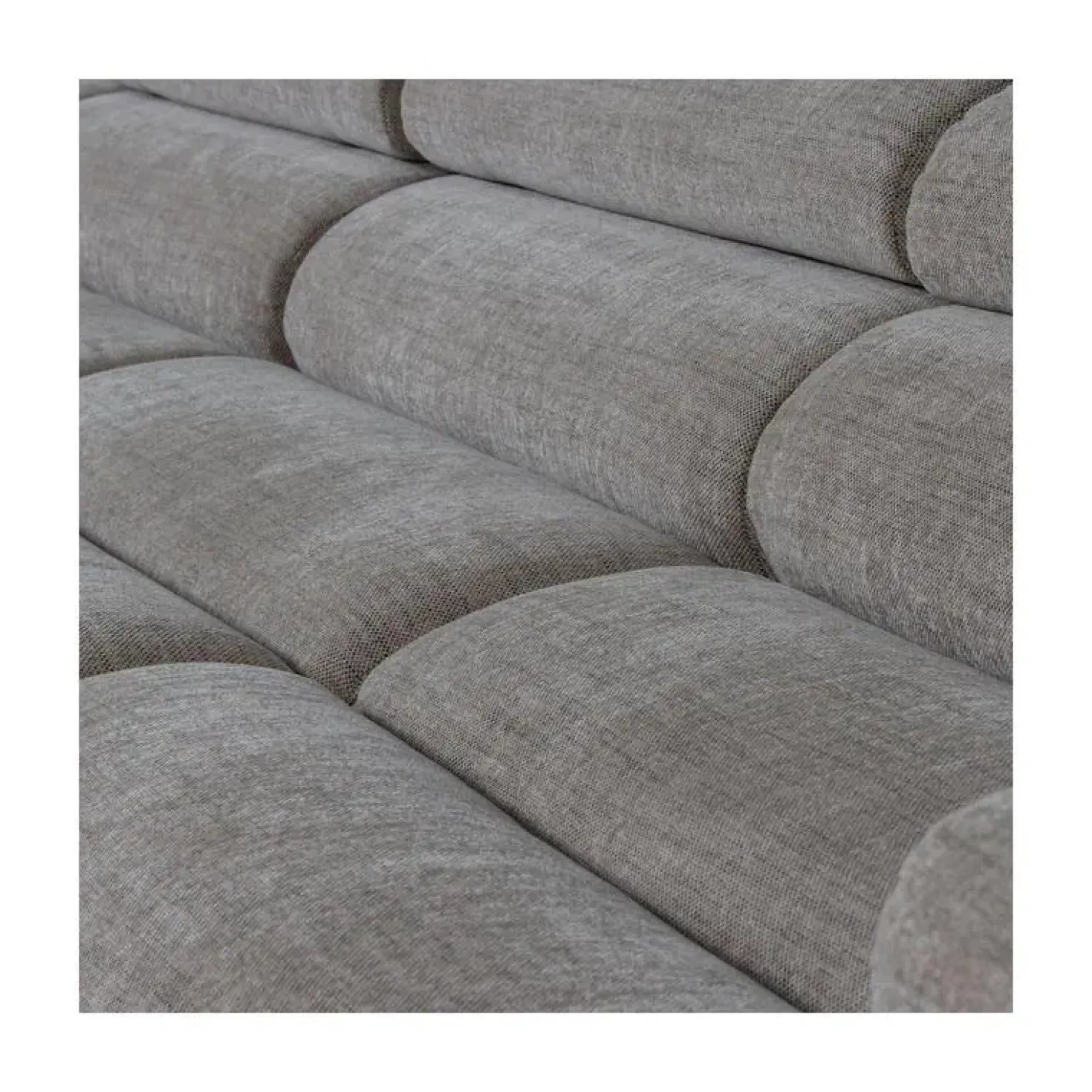 Novi Chaise Longue Bank Links Grijs Melange