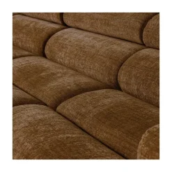 Novi Chaise Longue Bank Links Karamelbruin Melange