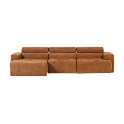 Novi Chaise Longue Bank Links Oranje Melange