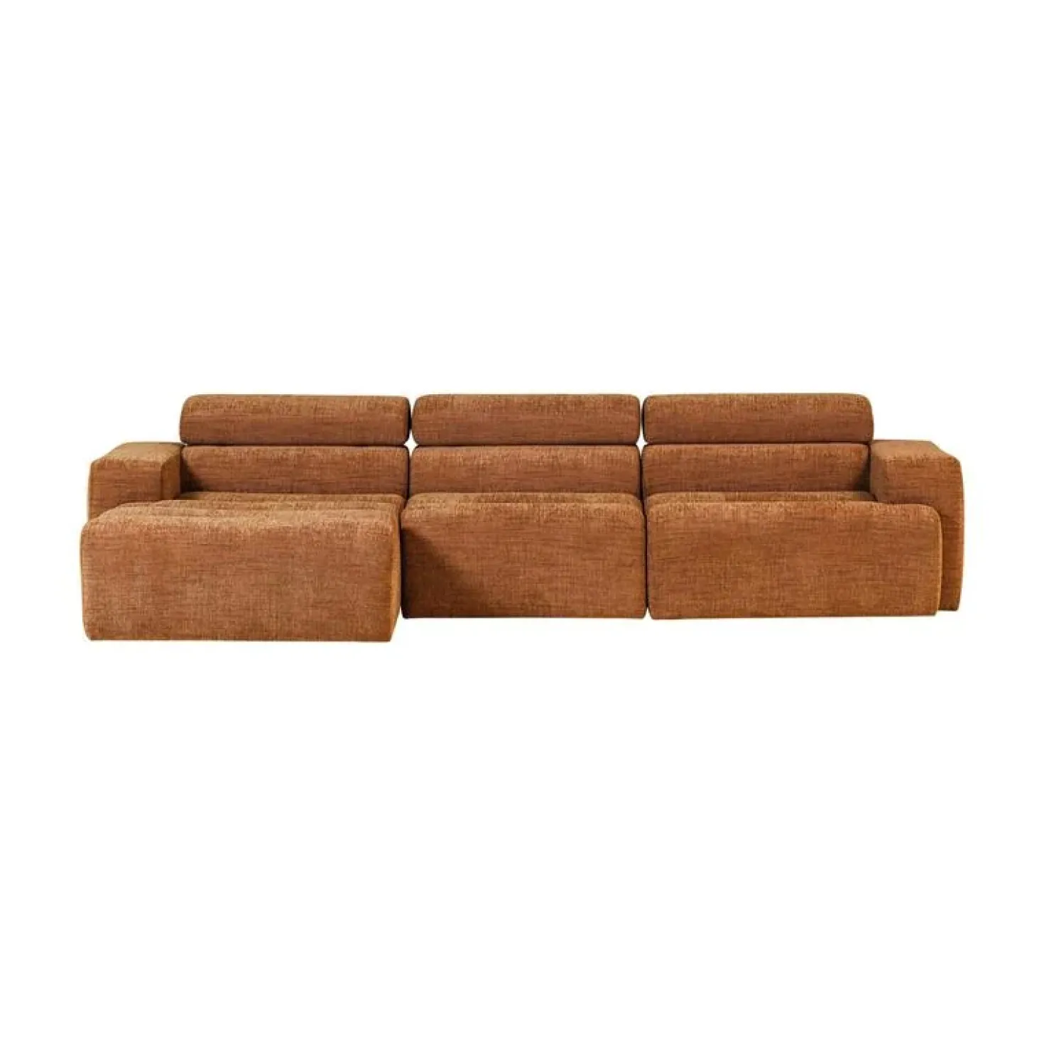 Novi Chaise Longue Bank Links Oranje Melange