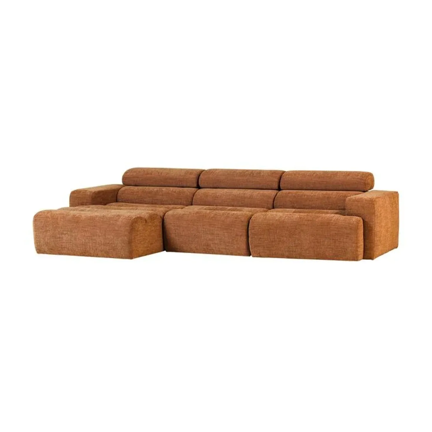 Novi Chaise Longue Bank Links Oranje Melange