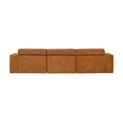 Novi Chaise Longue Bank Links Oranje Melange