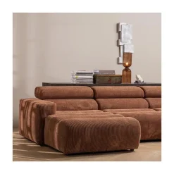 Novi Chaise Longue Bank Links Ribstof Terra