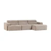 Novi Chaise Longue Bank Rechts Naturel Melange