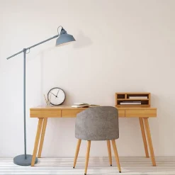 Nové vloerlamp industrieel grijs