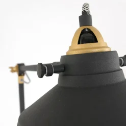 Nové vloerlamp industrieel zwart