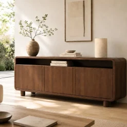 Nox dressoir 180 cm walnoot