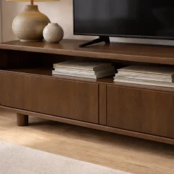 Nox Tv meubel Walnoot 220 cm