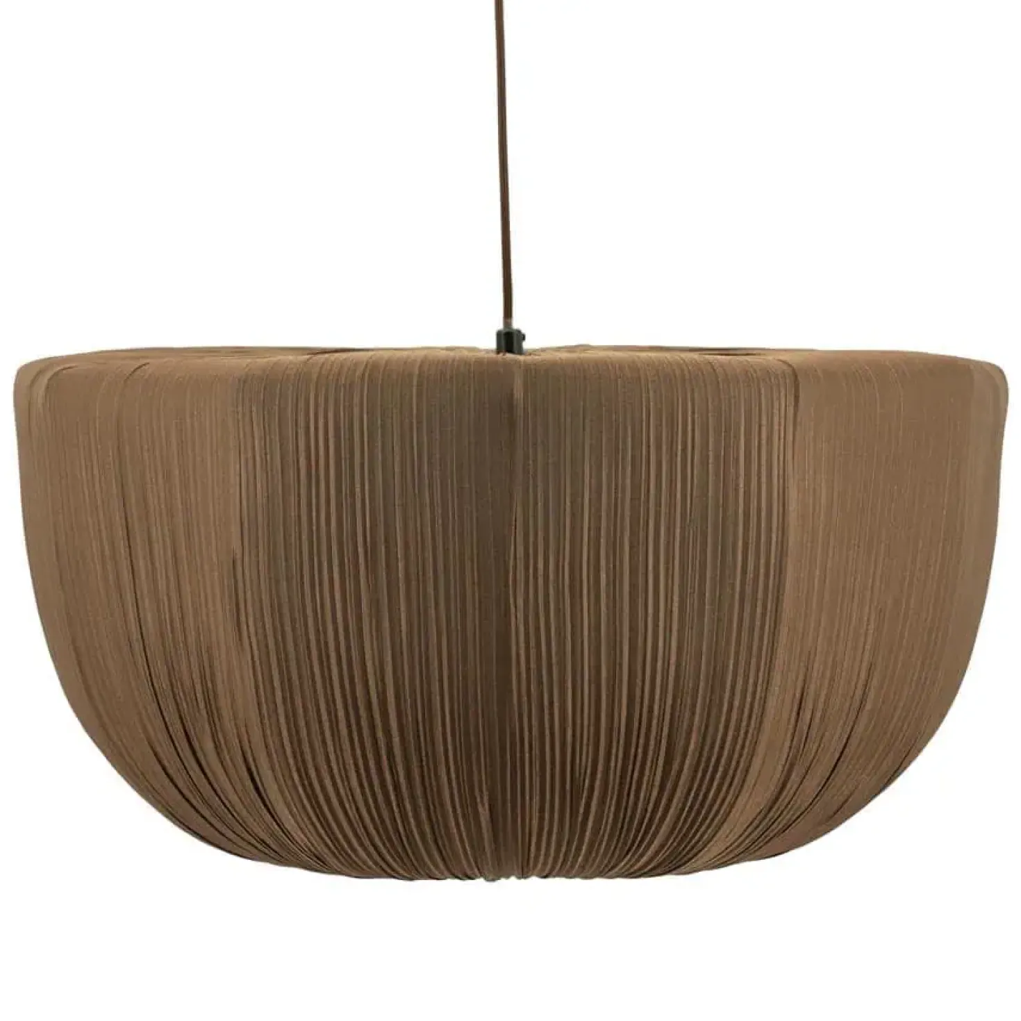Nuvia 1-lichts Hanglamp Large Bruin 56cm