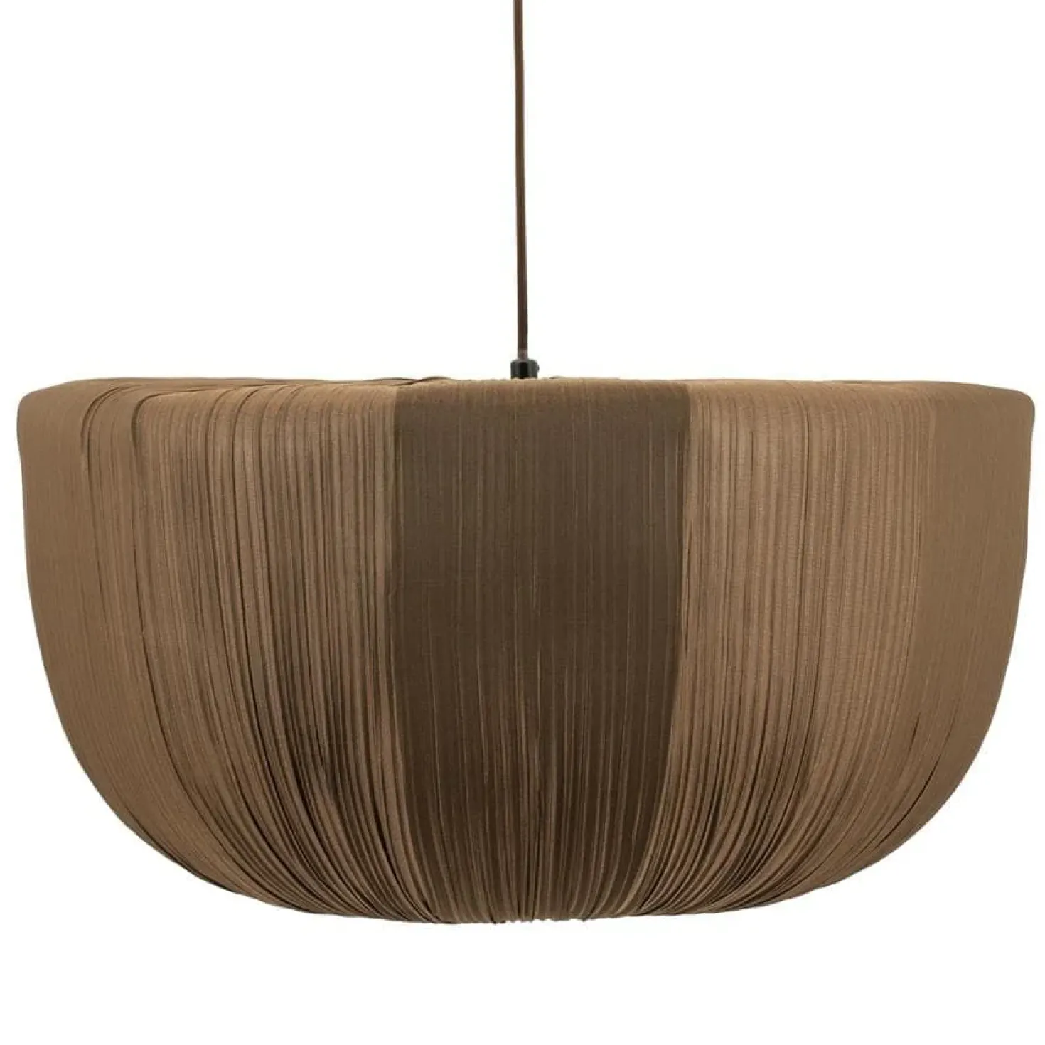 Nuvia 1-lichts Hanglamp Large Bruin 56cm