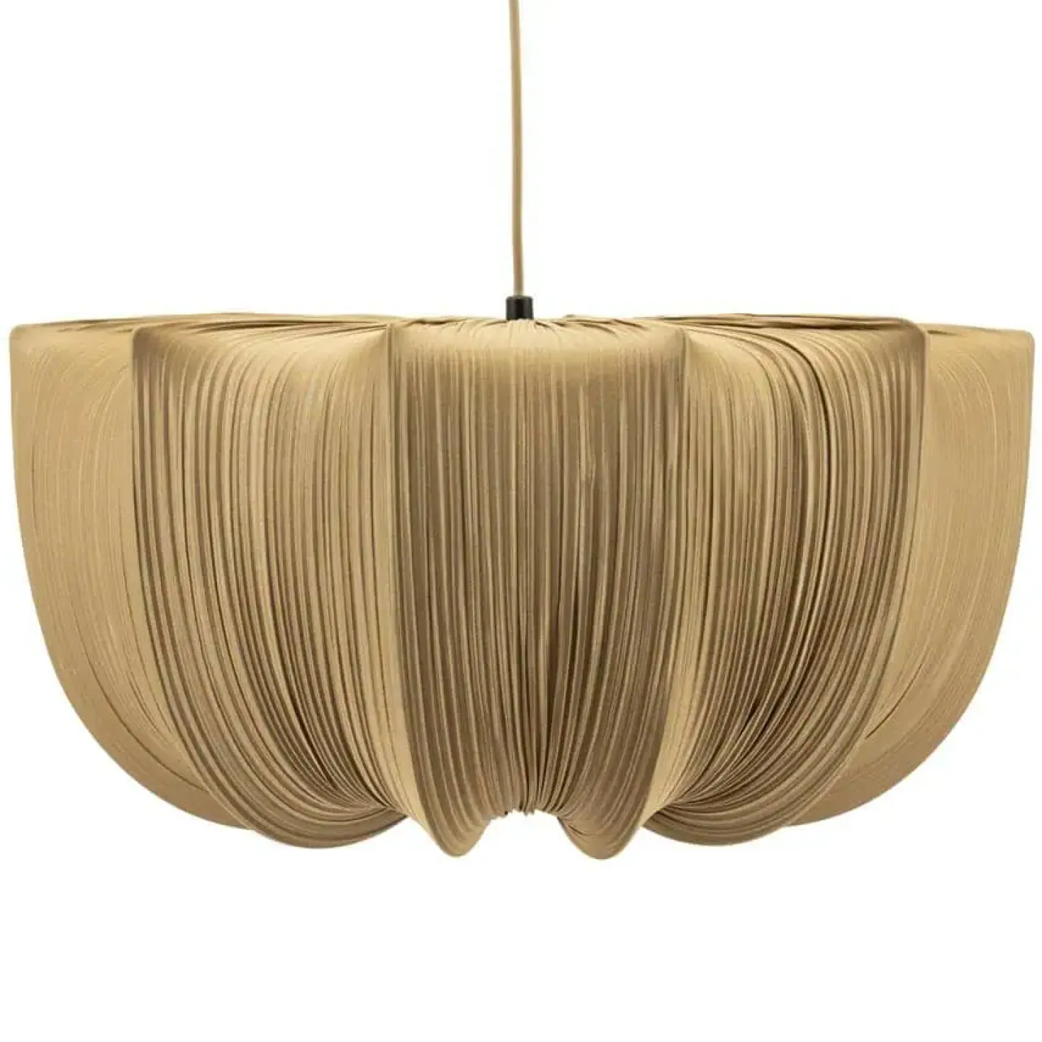 Nuvia 1-lichts Hanglamp Large Naturel 56cm