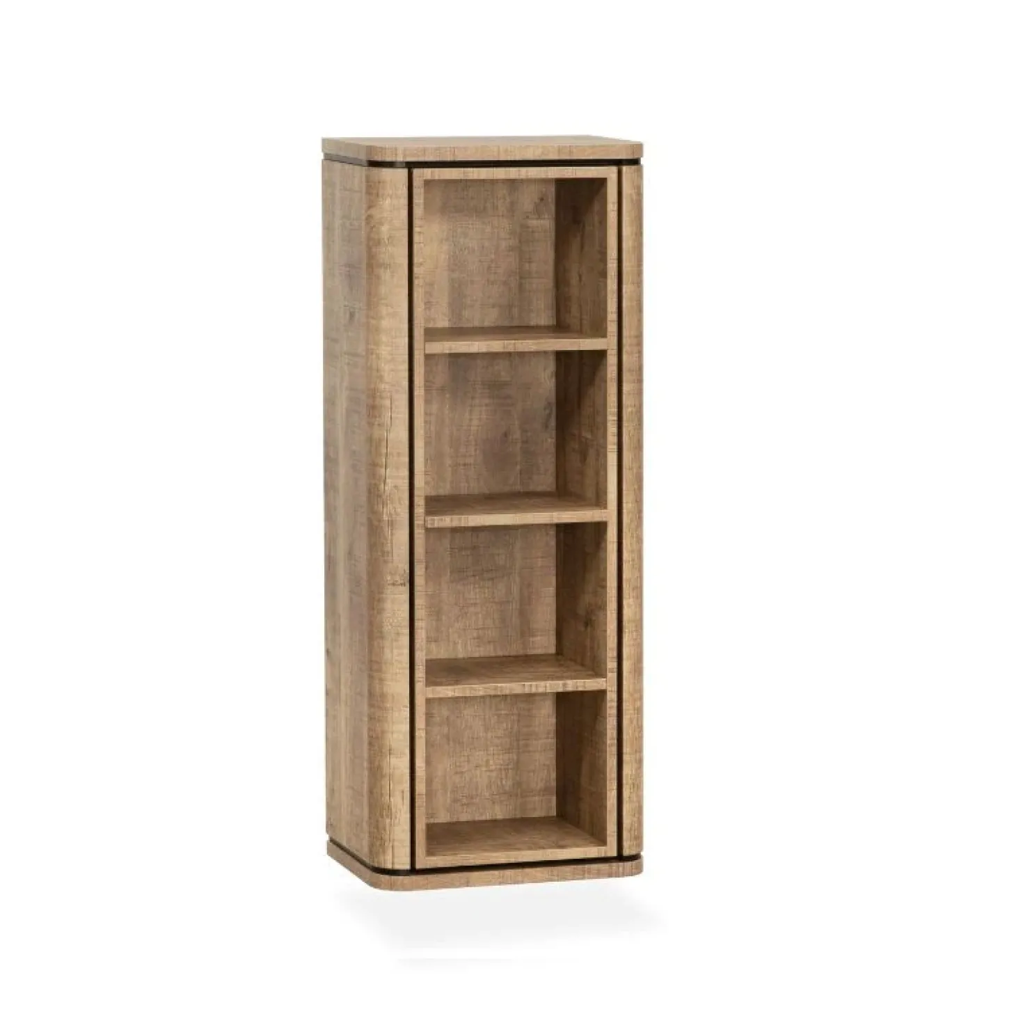 Nuvoro Zwevende Wandkast 4-vaks Mango 45cm