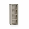 Nuvoro Zwevende Wandkast 4-vaks Misty Oak 45cm