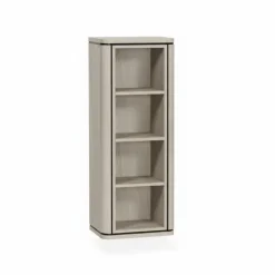 Nuvoro Zwevende Wandkast 4-vaks Misty Oak 45cm