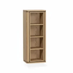Nuvoro Zwevende Wandkast 4-vaks Natur 45cm