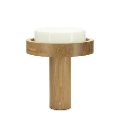 Oaka 1-lichts Tafellamp Hout