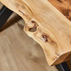 Oakville boomstamtafel rechthoek edge 200cm