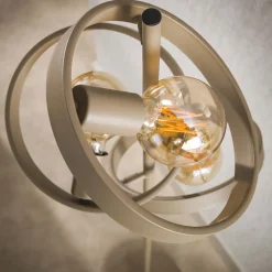 Octavia 3-lichts Vloerlamp Beige