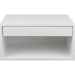 Olira zwevend Nachtkastje Wit 50cm
