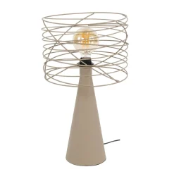 Omaha 1-lichts Tafellamp Beige