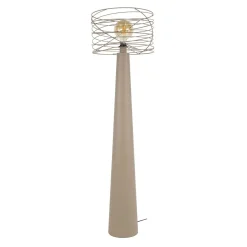 Omaha 1-lichts Vloerlamp Beige