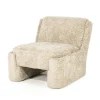 Omla Fauteuil Taupe Stof
