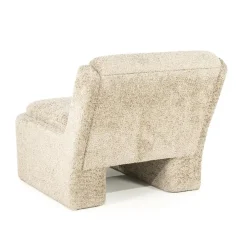 Omla Fauteuil Taupe Stof