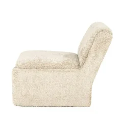 Omla Fauteuil Taupe Stof