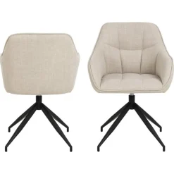 Onyx Eetkamerstoel Lichtbeige