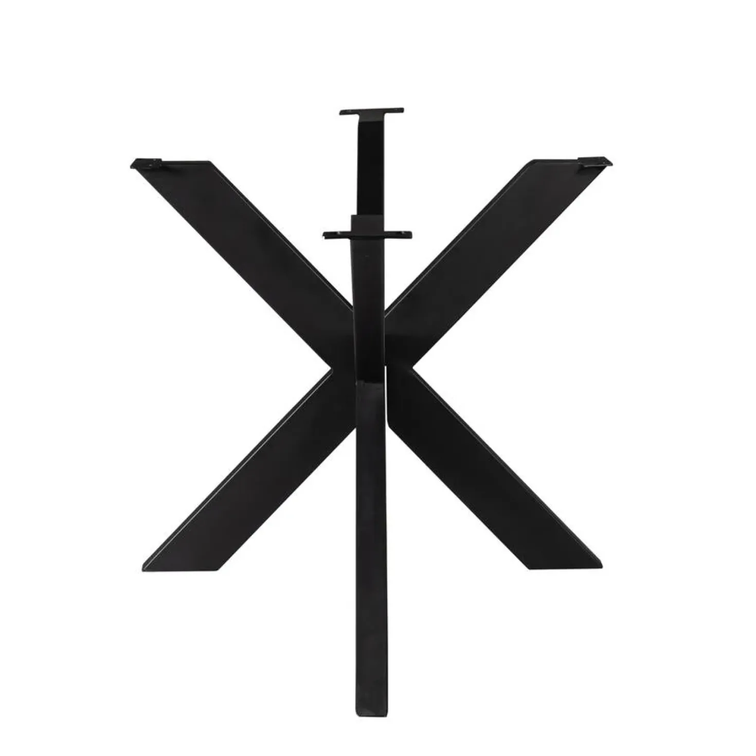 Onyx Matrixpoot ovaal/rechthoek zwart 160cm
