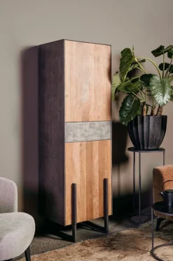 Ora Wandkast Teakhout 57 cm