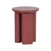 Orivo Bijzettafel rond Roodroze 40cm