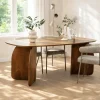 Orla Eettafel Walnoot Deens Ovaal 200cm