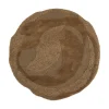 Orvi Vloerkleed rond Bruin 160cm