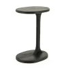 Oscar Bijzettafel mangohout Zwart 40cm