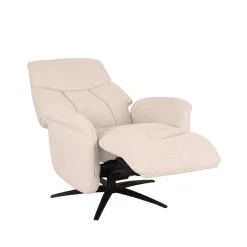 Oslo Fauteuil Naturel Boucle Elektrisch