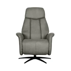 Oslo Fauteuil Taupe Microleder Elektrisch