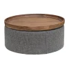 Ossana hocker/tafel met los blad 80cm rond