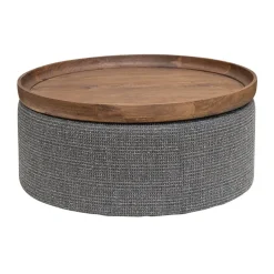 Ossana hocker/tafel met los blad 80cm rond