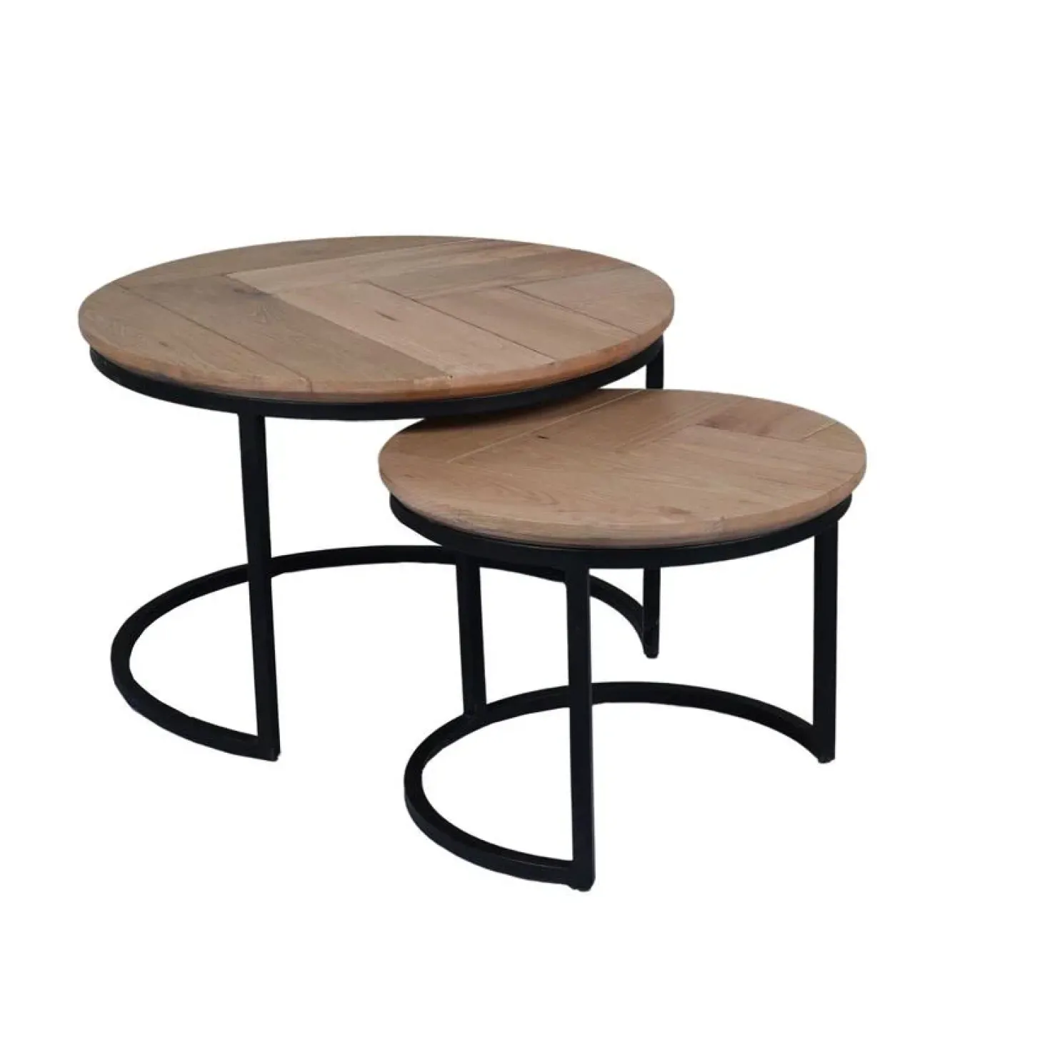 Otis Salontafel set van 2 Naturel Eiken