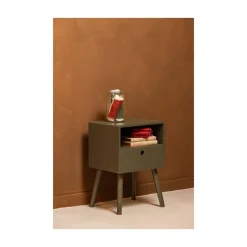 Ozzy Nachtkastje MDF Warm Groen 36cm