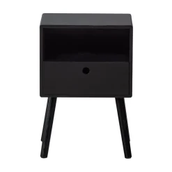 Ozzy Nachtkastje MDF Zwart 36cm