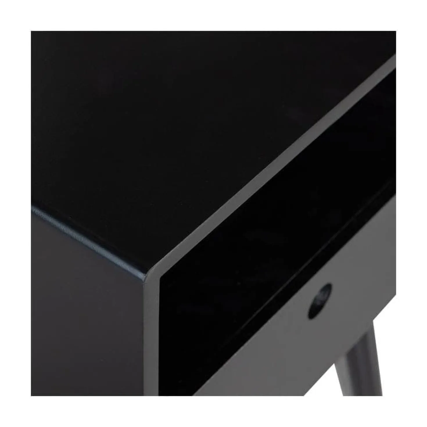 Ozzy Nachtkastje MDF Zwart 36cm