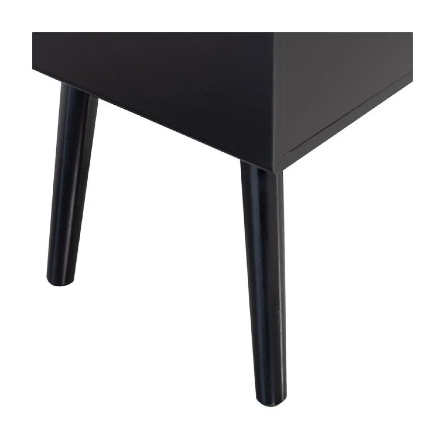 Ozzy Nachtkastje MDF Zwart 36cm