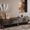 Padua TV meubel mangohout 2 deurs 200cm
