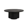 Palazzo Salontafel rond S zwart 75cm