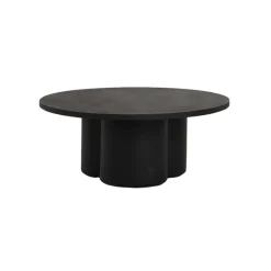 Palazzo Salontafel rond S zwart 75cm