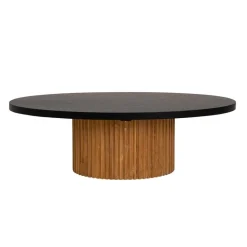 Palazzo Salontafel Teakhout ovaal 130cm