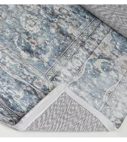 Parandis vloerkleed vintage rechthoek blauw